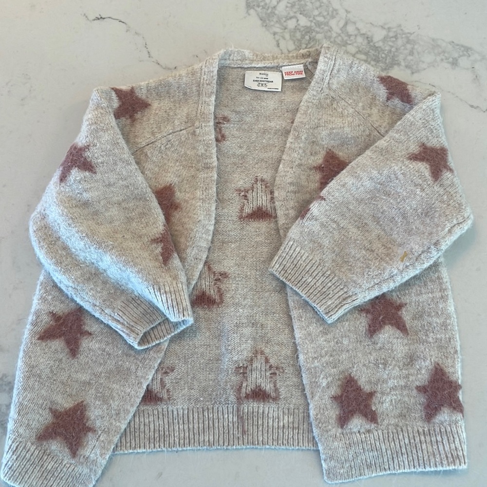 Zara star sweater
